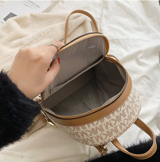 Sac Pour Elle - Vintage Luxe disponible en Marron et Blanc