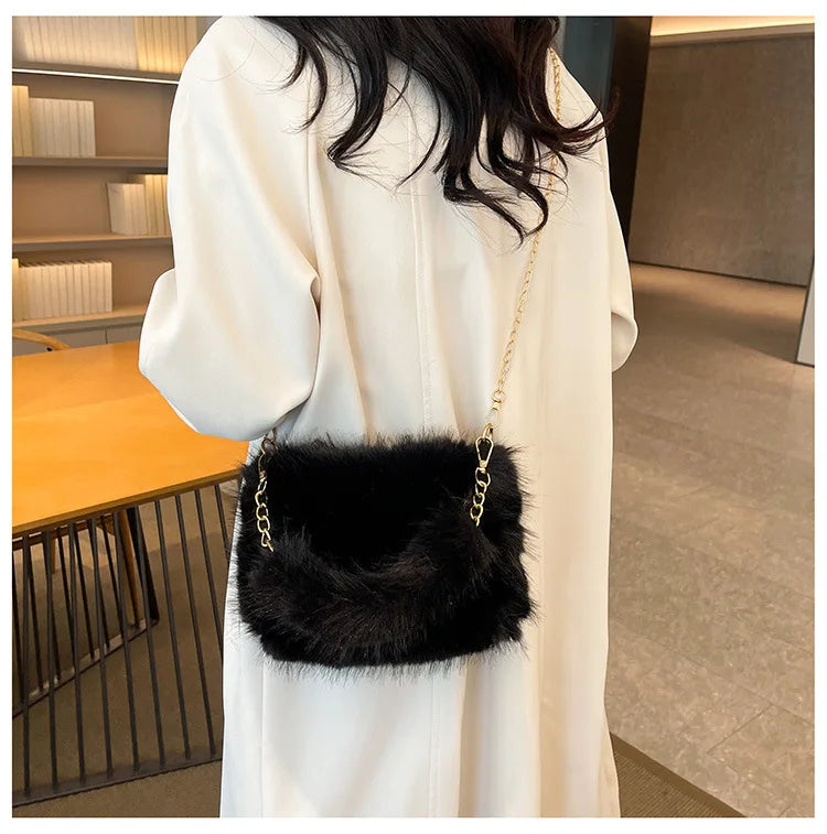 Sac Pour Elle - Luxe Furry en 4 couleurs