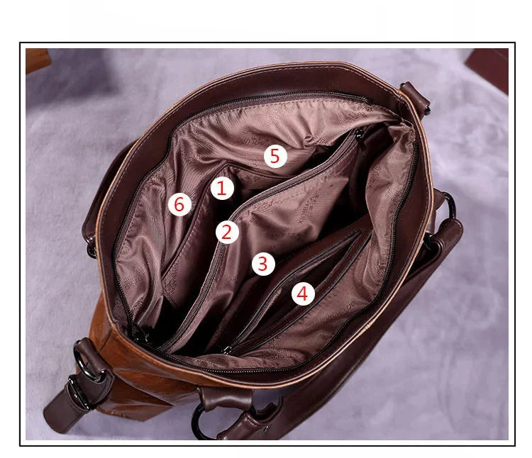 Sac Pour Elle - Élégance Vintage en 4 couleurs
