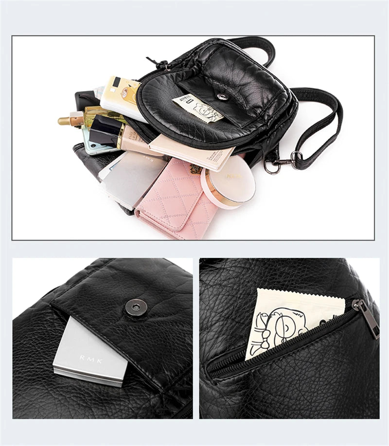 Sac Pour Elle - Mini Élégance Cuir en 4 modèles