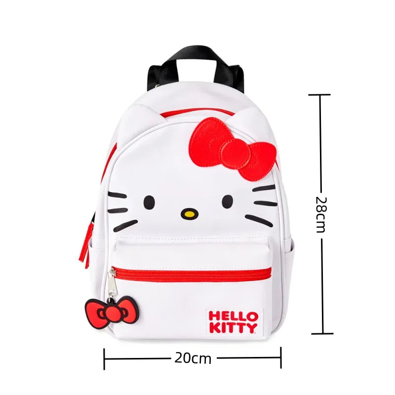 Women Sanrio Hello Kitty Backpack Cartoon Anime Cute Waterproof Backpacks Stitch Students Bag Kids Girl mochila infantil menina