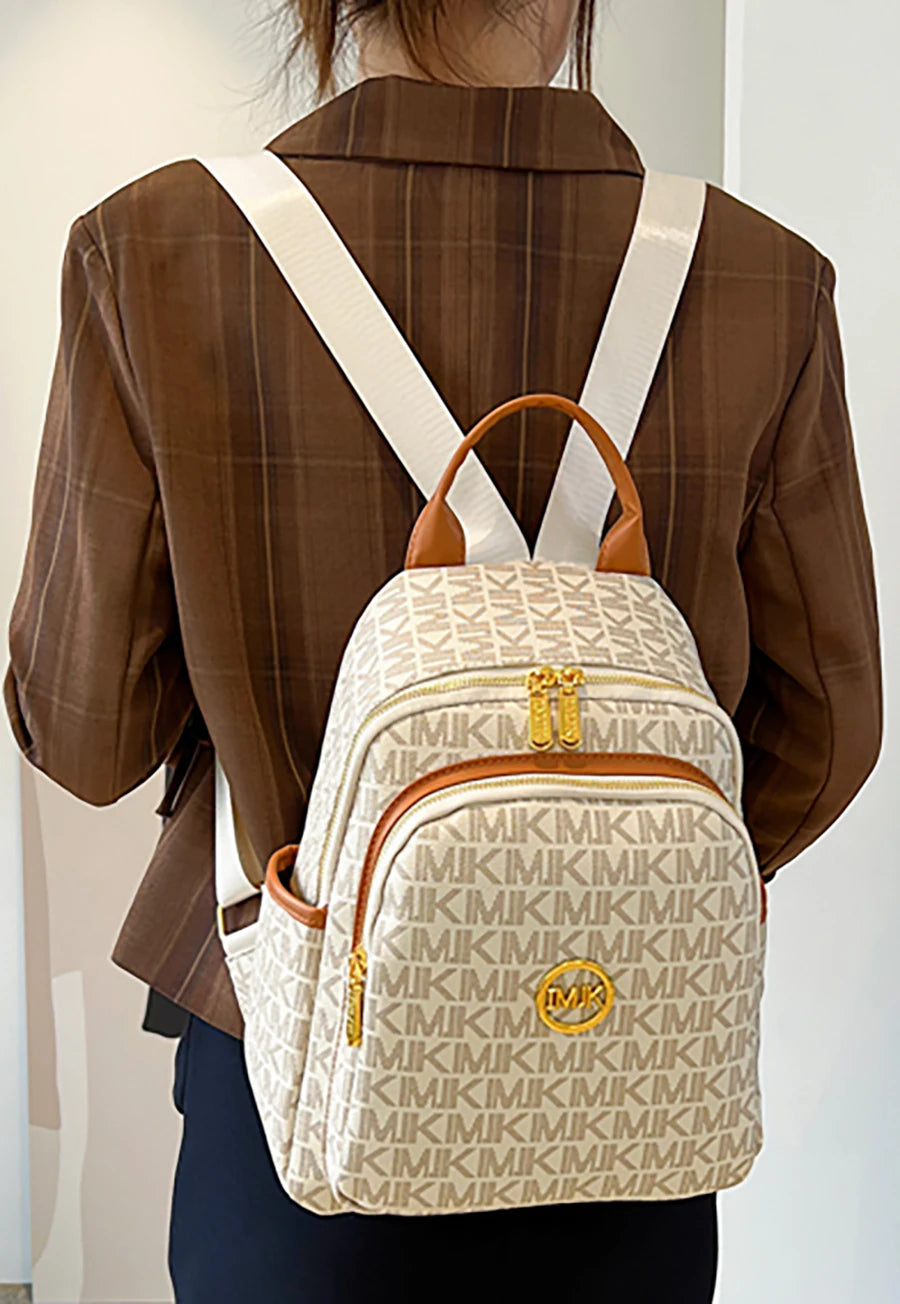 Sac Pour Elle - Vintage Luxe disponible en Marron et Blanc