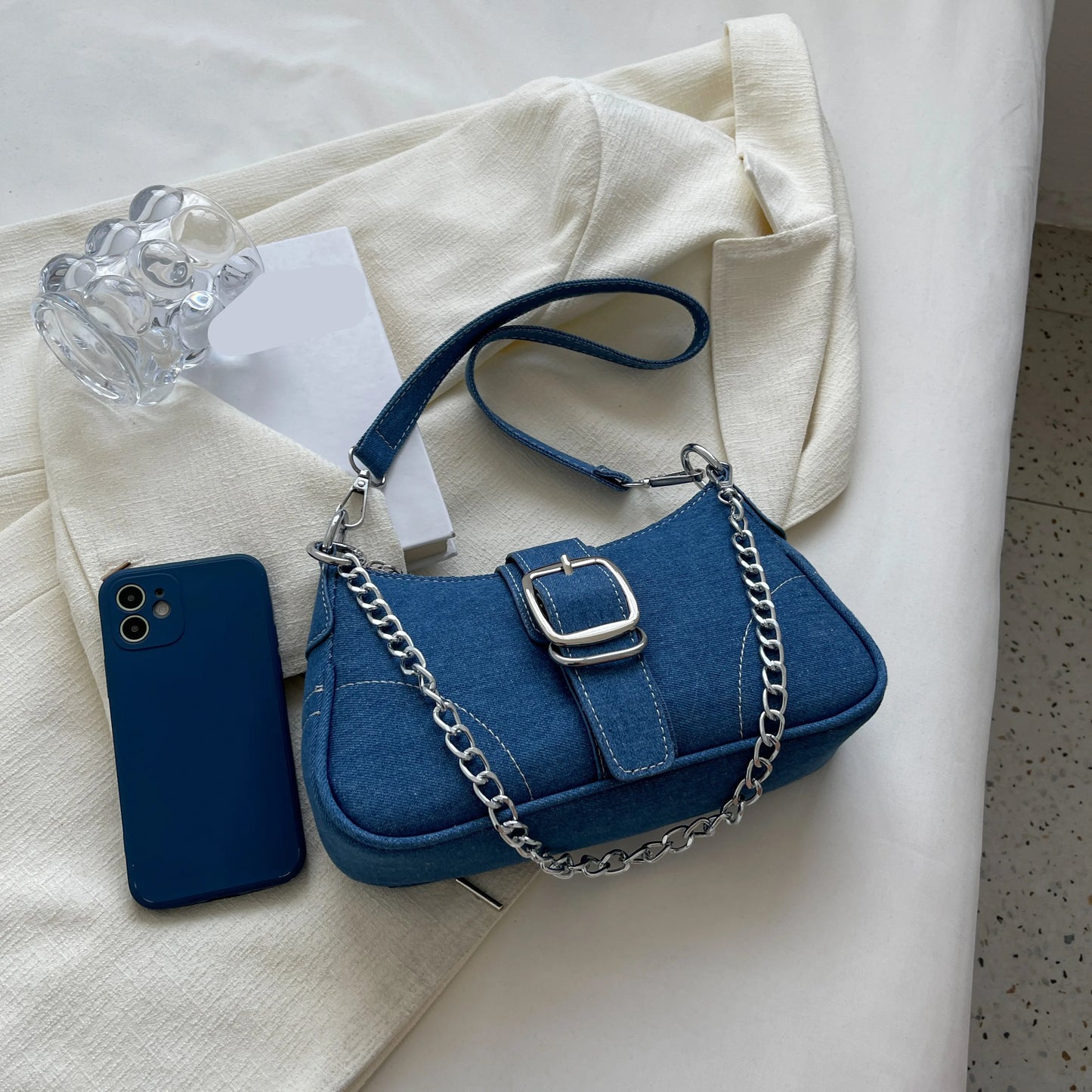Sac Pour Elle - Denim Chic en 2 couleurs