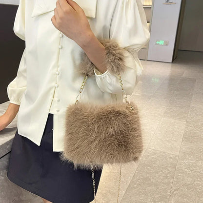 Sac Pour Elle - Luxe Furry en 4 couleurs