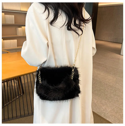 Sac Pour Elle - Luxe Furry en 4 couleurs
