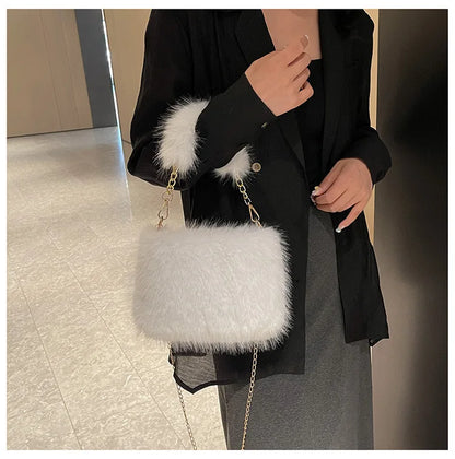 Sac Pour Elle - Luxe Furry en 4 couleurs