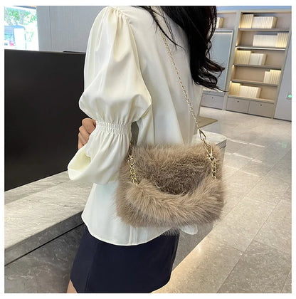 Sac Pour Elle - Luxe Furry en 4 couleurs